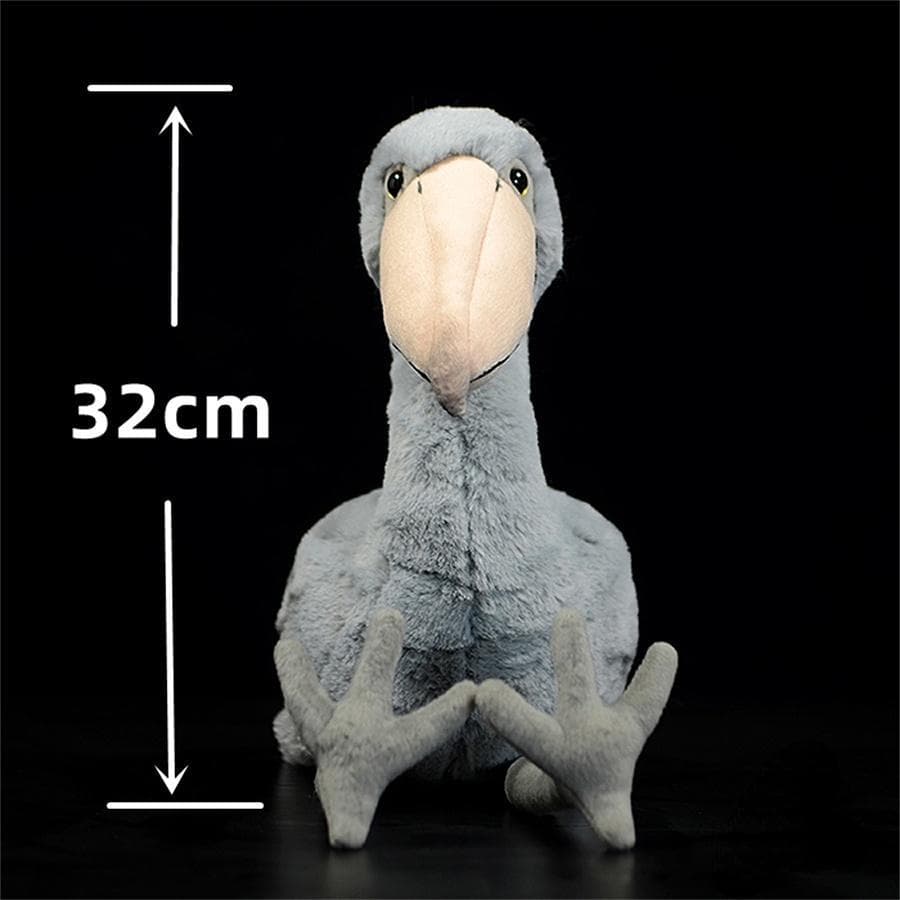 Shoebill High Fidelity Anime Balaeniceps Rex Plushie Whalehead Stork Plush Toys Lifelike Animals Simulation Stuffed Doll Toy Kid 1pcs