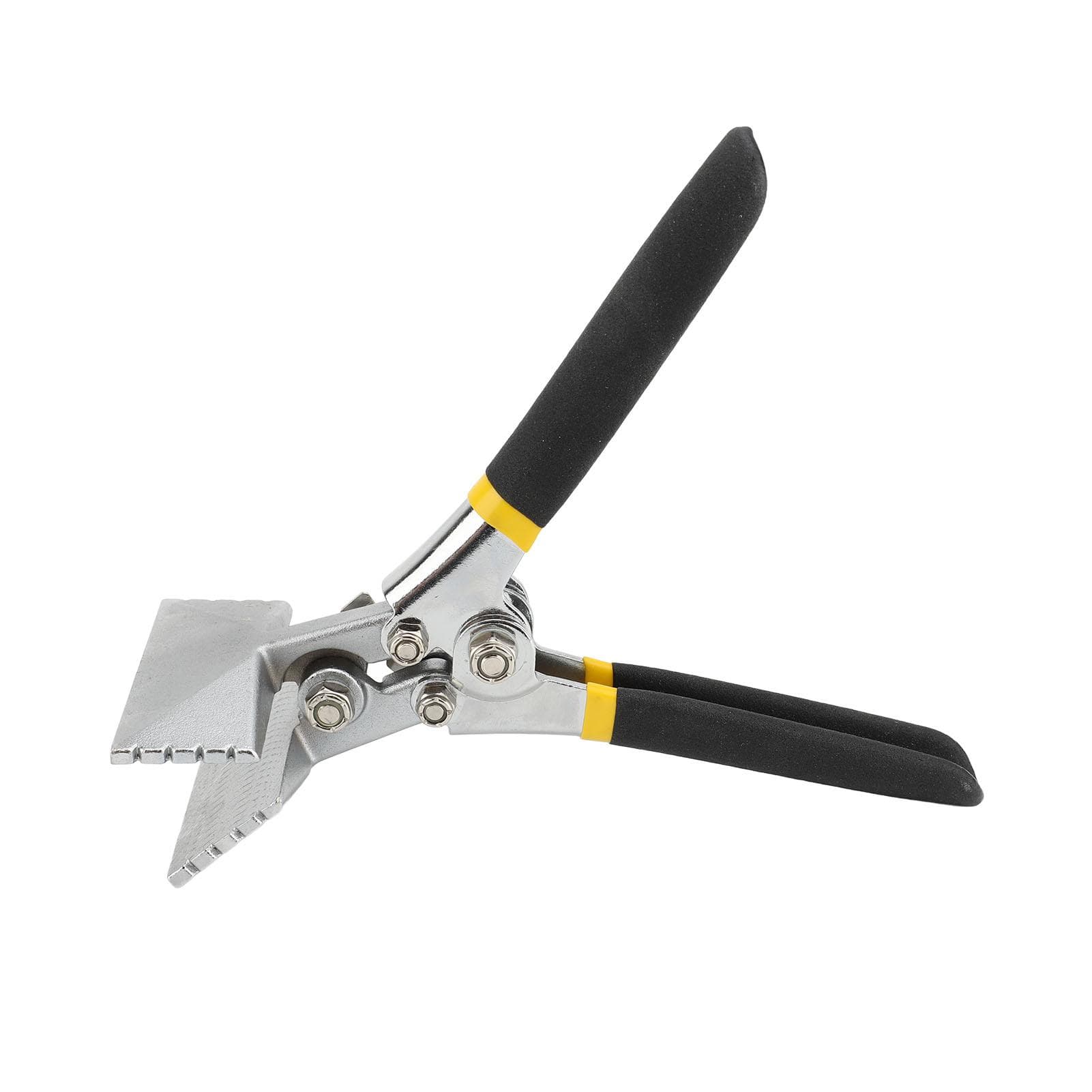 Sheet Metal Bender Dual Offset Handles Carbon Steel Straight Jaw Sheet Metal Hand Seamer for Door