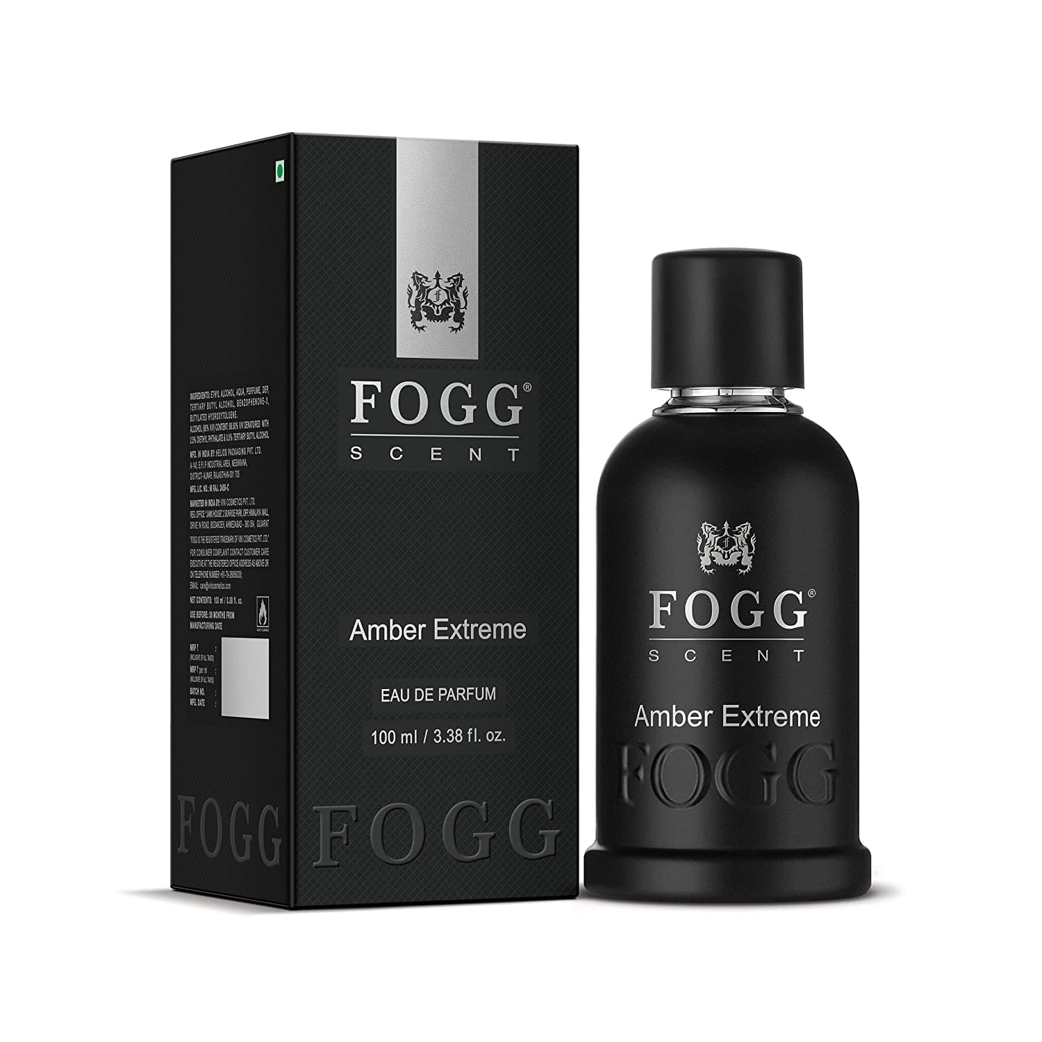 Fogg Amber Extreme, Men’s Perfume, Long-lasting Perfume, Eau De Parfum, 100ml