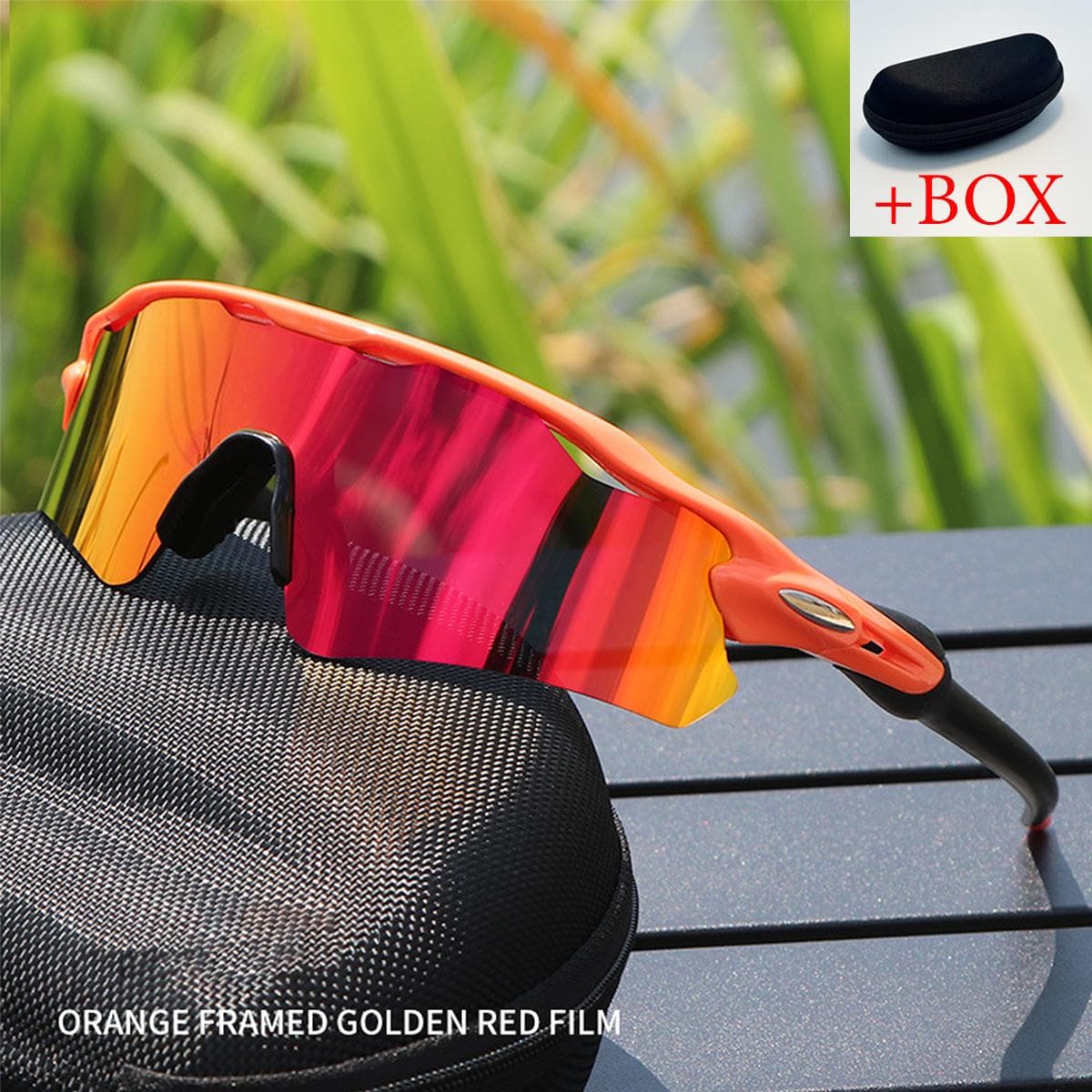 KROKODIL Cycling Glasses TR90 Frame HD Lens Anti Glare For MTB Running Driving Fishing Sport Sunglasses Men Women