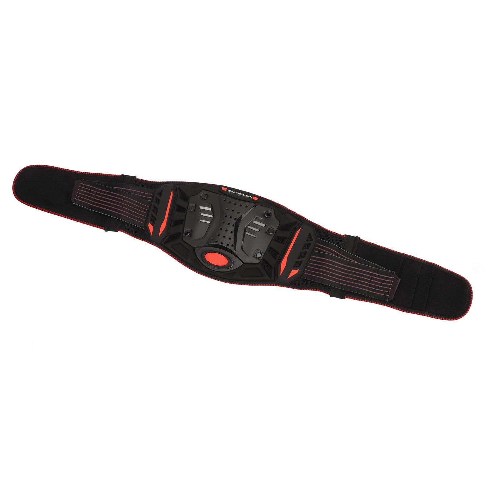 Professional Motorcycle Kidney Belt PP Shell Black Red Breathable Anti Fall Motocross Rider Waist
