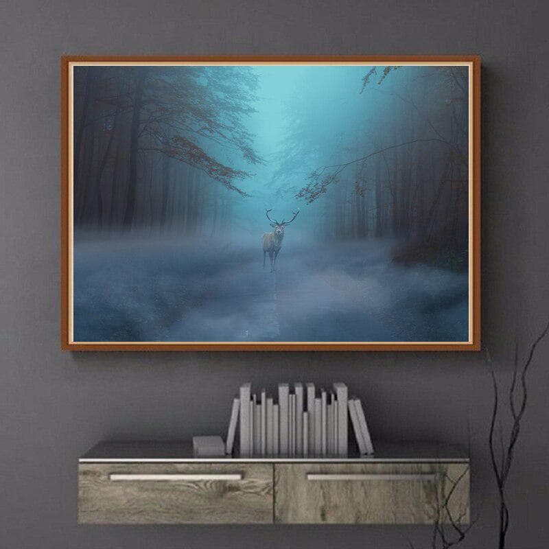 5d Diy Diamond Painting Deer Broderie Diamant Animal Diamond Cross Stitch 20X30CM