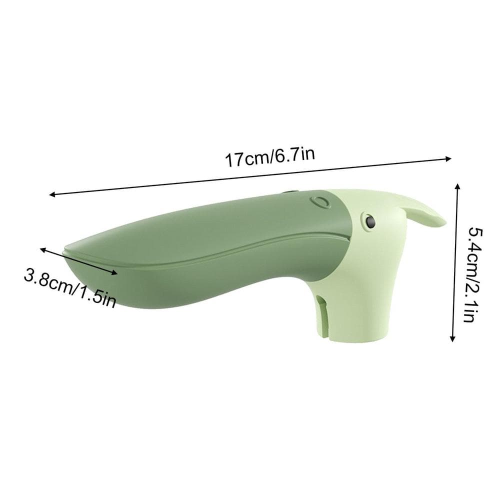 Anti-collision Soft Silicone Wrap Door Handle Cover Static-free Handle Sleeve  Safety Wall Protector For Bedroom Living Room green