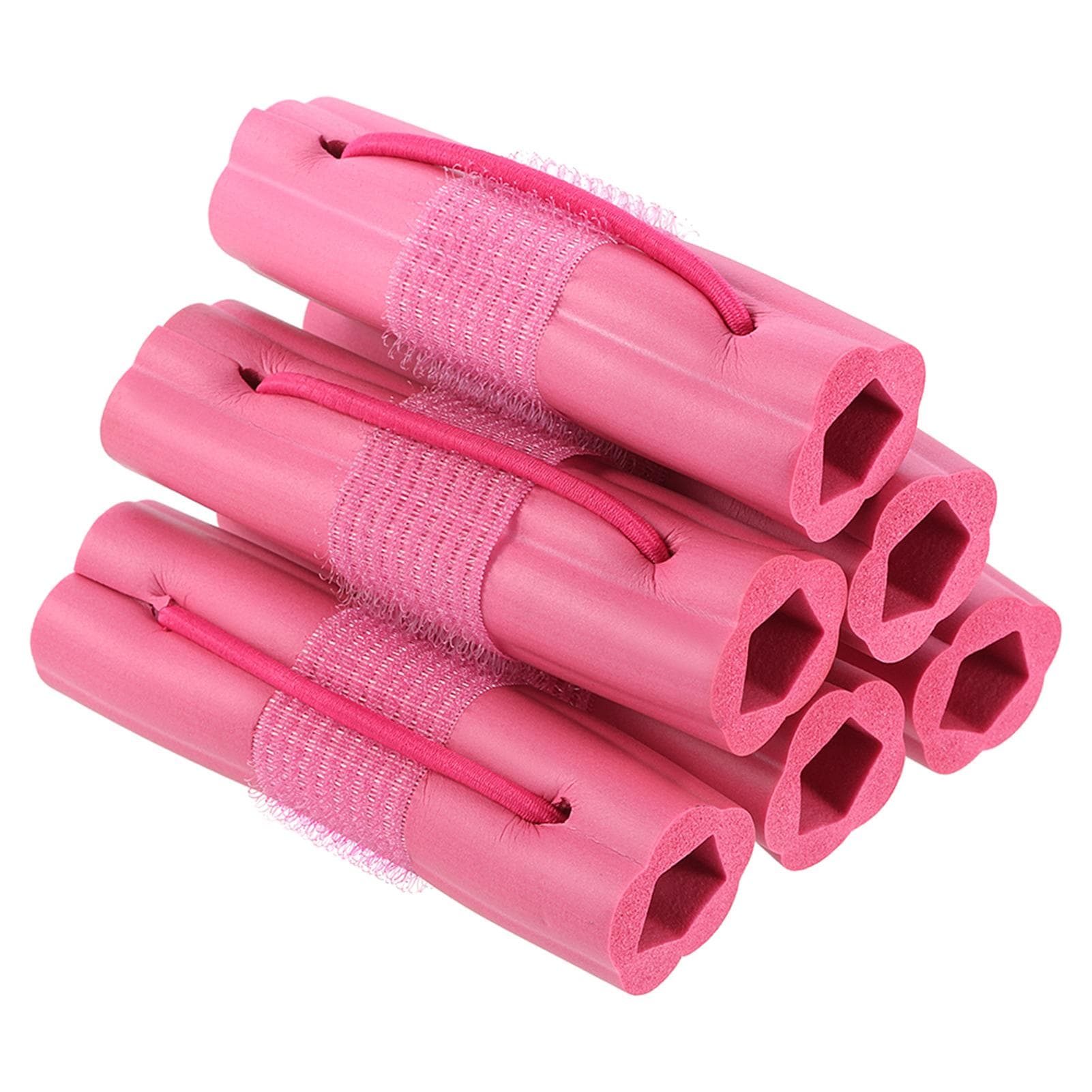 6Pcs Magic Foam Sponge Hair Curler Curly Hair Shape Hair Curler Roller DIY Hair Styling Tools 6Pcs