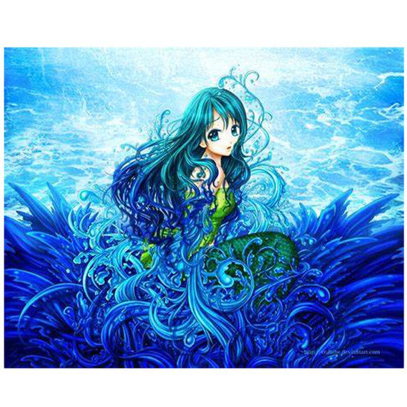 Diamond Painting Full Round Drill Mosaic Rhinestones of Pictures 5d Diy Diamond Embroidery Sticker 20X30CM