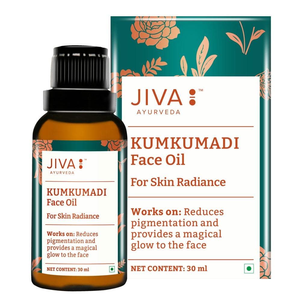 Kumkumadi: rejuvenating facial oil (30 ml), Kumkumadi Oil, Jiva 20.5625