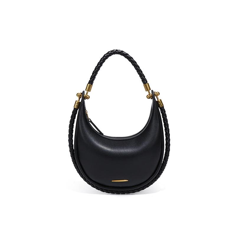 Crescent-shaped Bag, Women's Single-shoulder Bag, Underarm Bag, Trendy and Fashionable Hand-held Crescent-shaped Bag