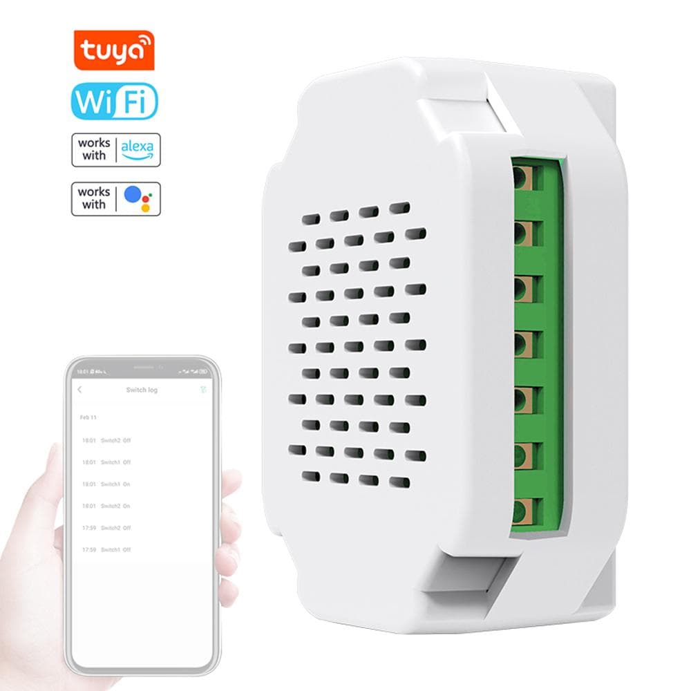 WiFi Intelligent On-Off Controller Home Automation Relay Switch Smartphone APP Control multicolour