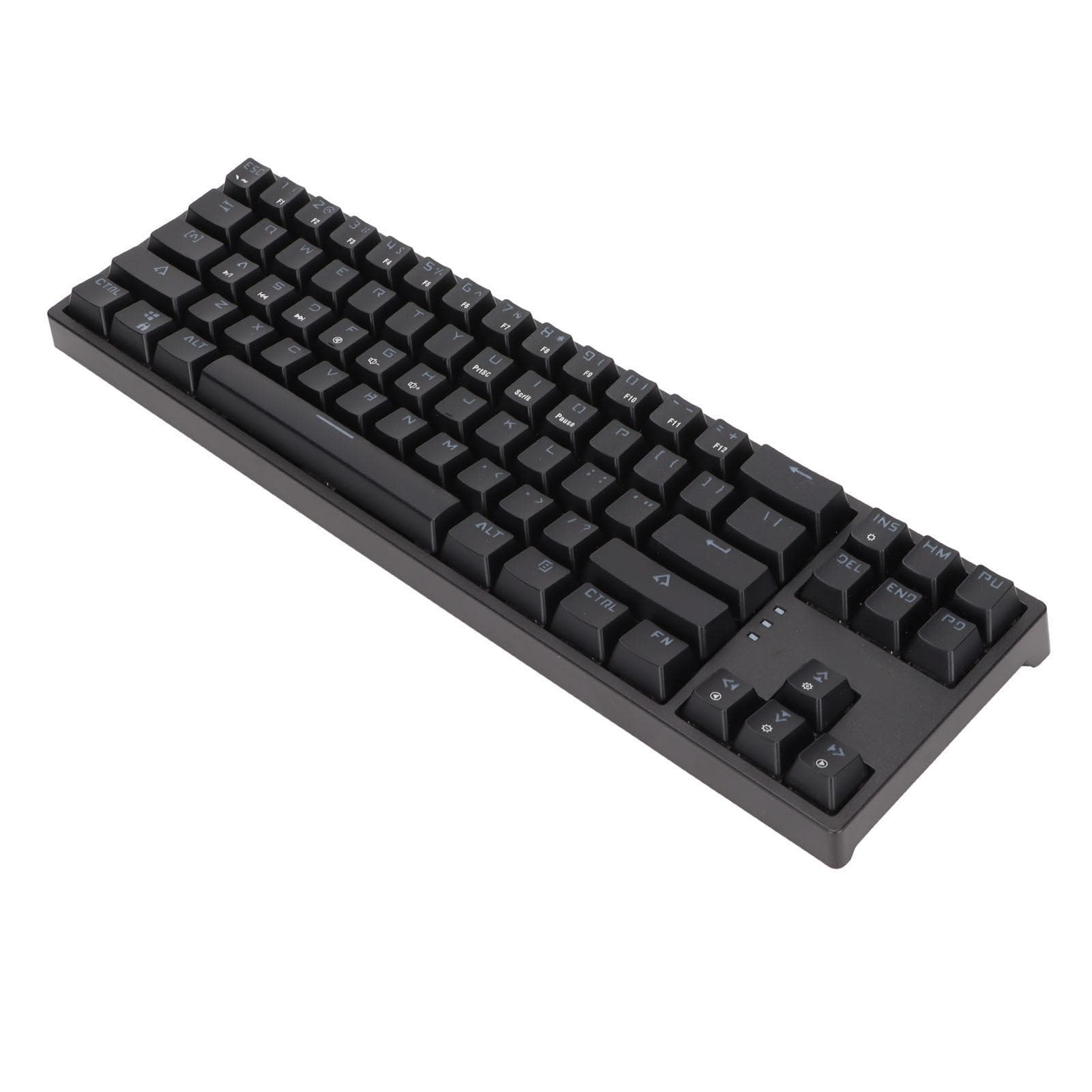 Mechanical Keyboard 71 Keys Blue Switch RGB Backlight Side Light Strip Type C Gaming Keyboard for black