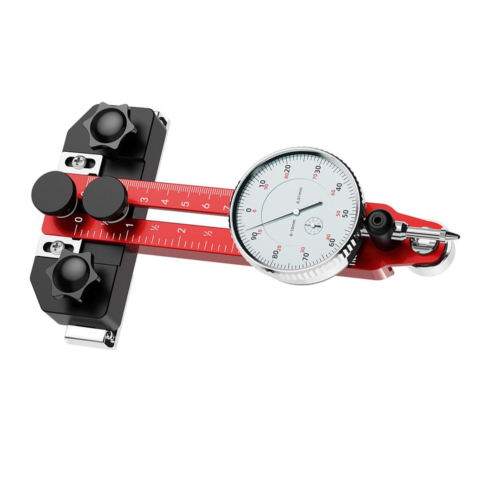 Table Saw Alignment Gauge Calibrator Dial Indicator Thin Rip Jig Guide Accessories Woodworking Tool