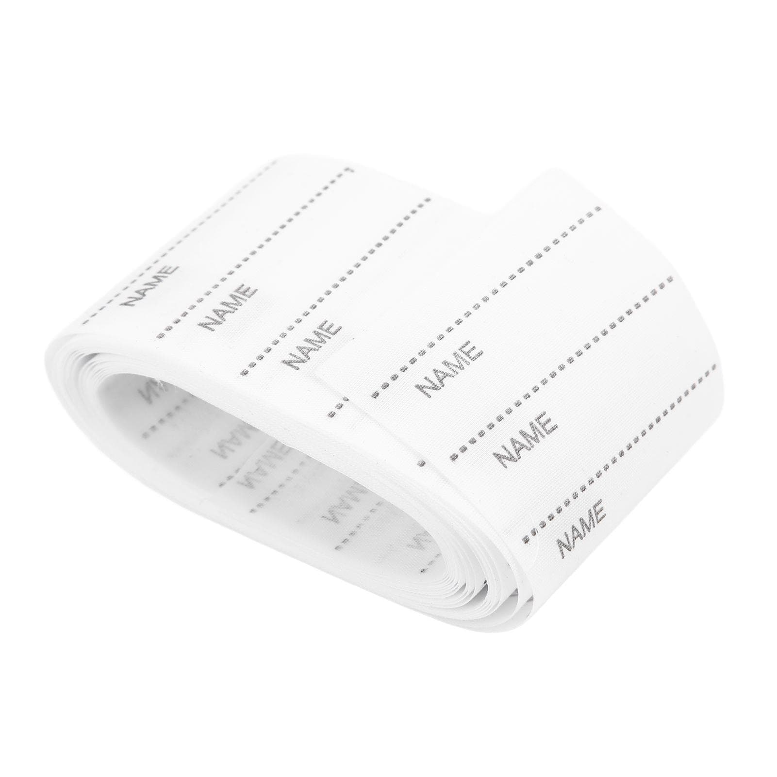 Writable Iron On Clothing Labels 5.5cm Width Comfortable Fabrics Clothing Name Labels for School