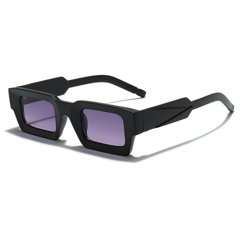 Punk Square Sunglasses Vintage Luxury Brand Designer UV400 Protection Unisex Outdoor Driving Party Shades As the photo