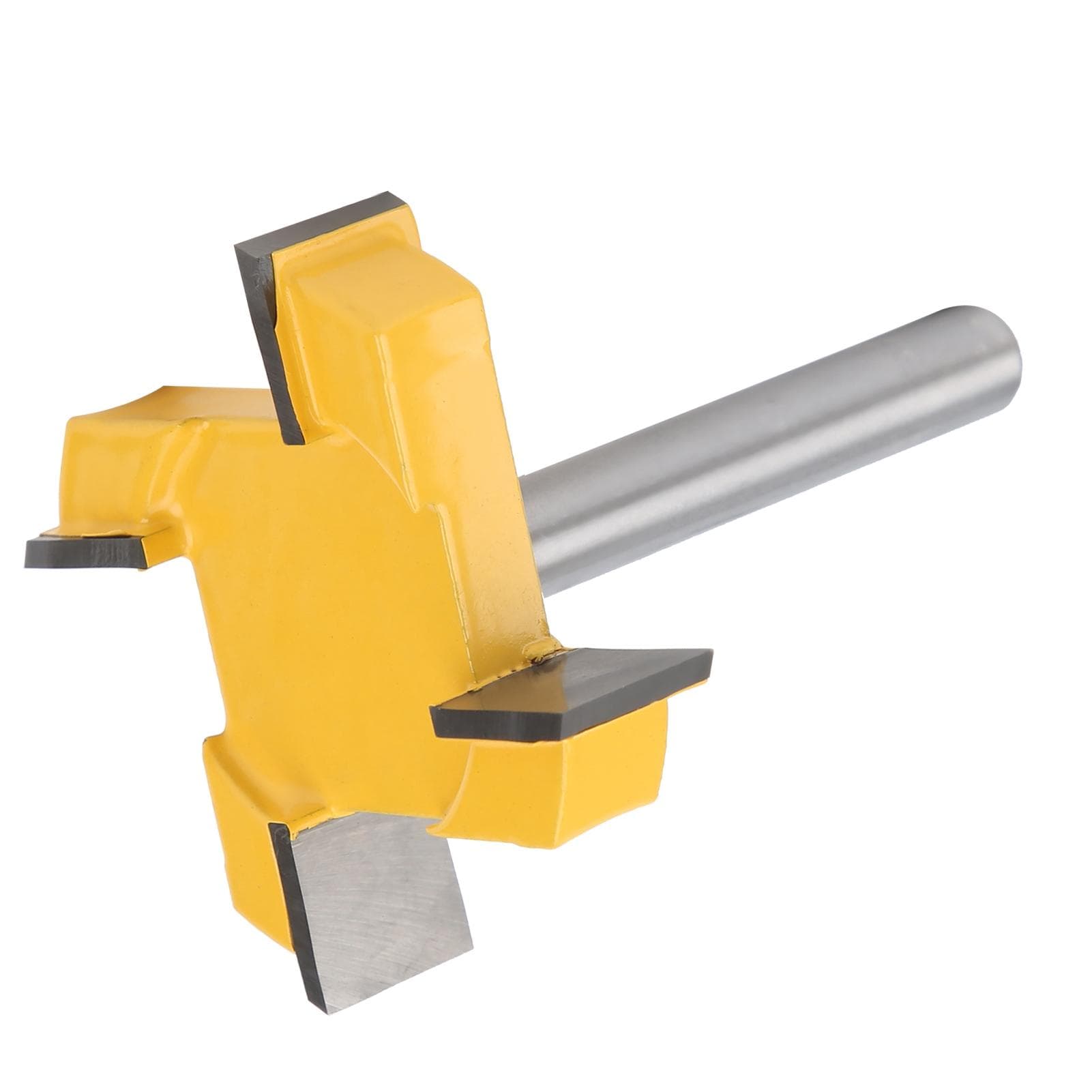 TSlot Router Bit 8 Shank 4Flute Woodworking Milling Cutter Alloy Carbon Steel 8x51x12