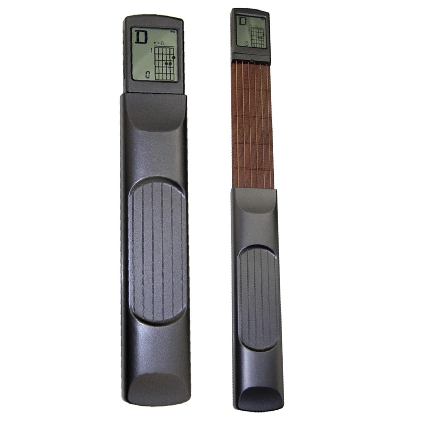 SOLO Electronic Screen Guitar Chord Trainer Portable Pocket Model Wooden Exercise Guitar Trainer multicolour