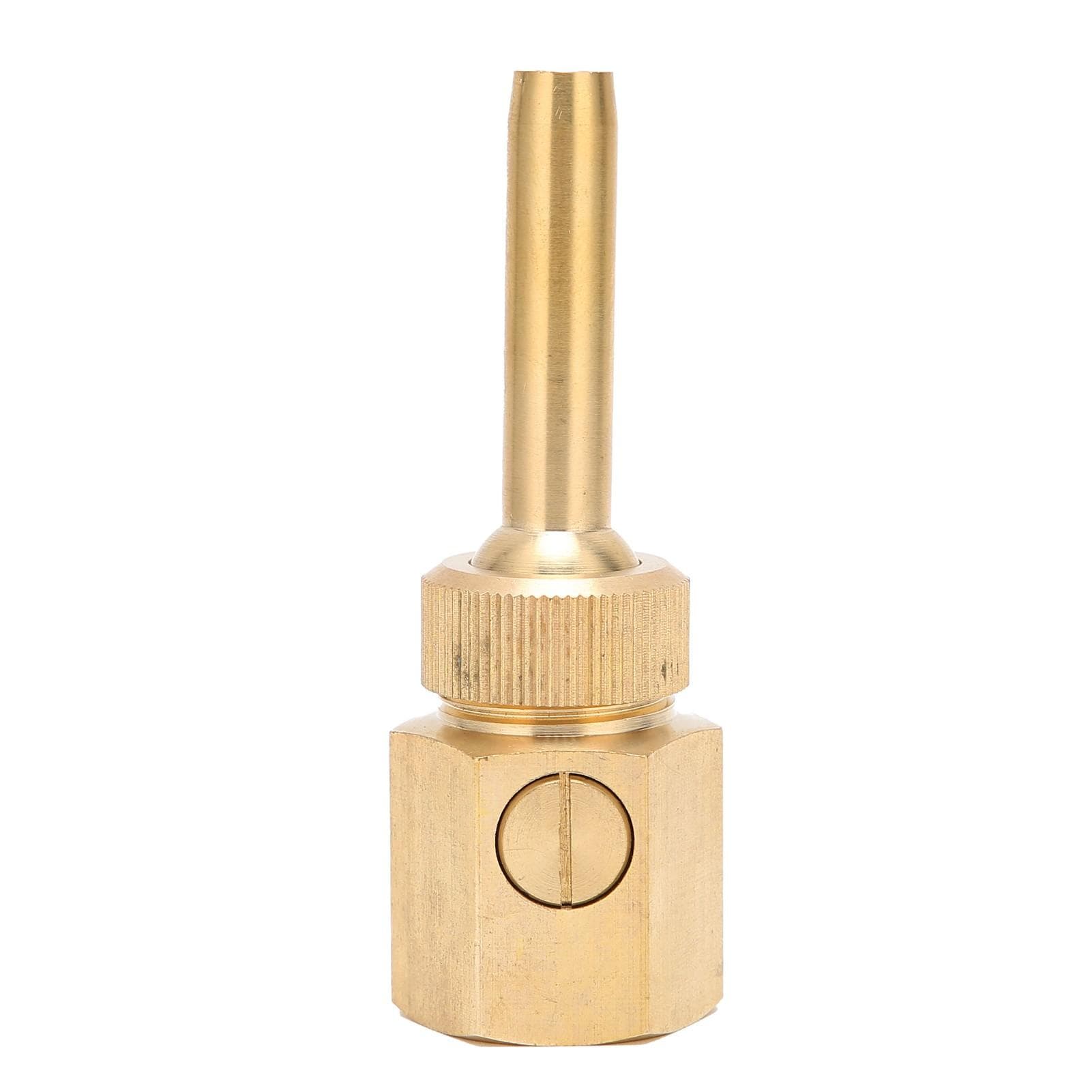 Female Thread Fountain Nozzle Brass Adjustable Water Spray Head with Valve for PondDN25 32mm