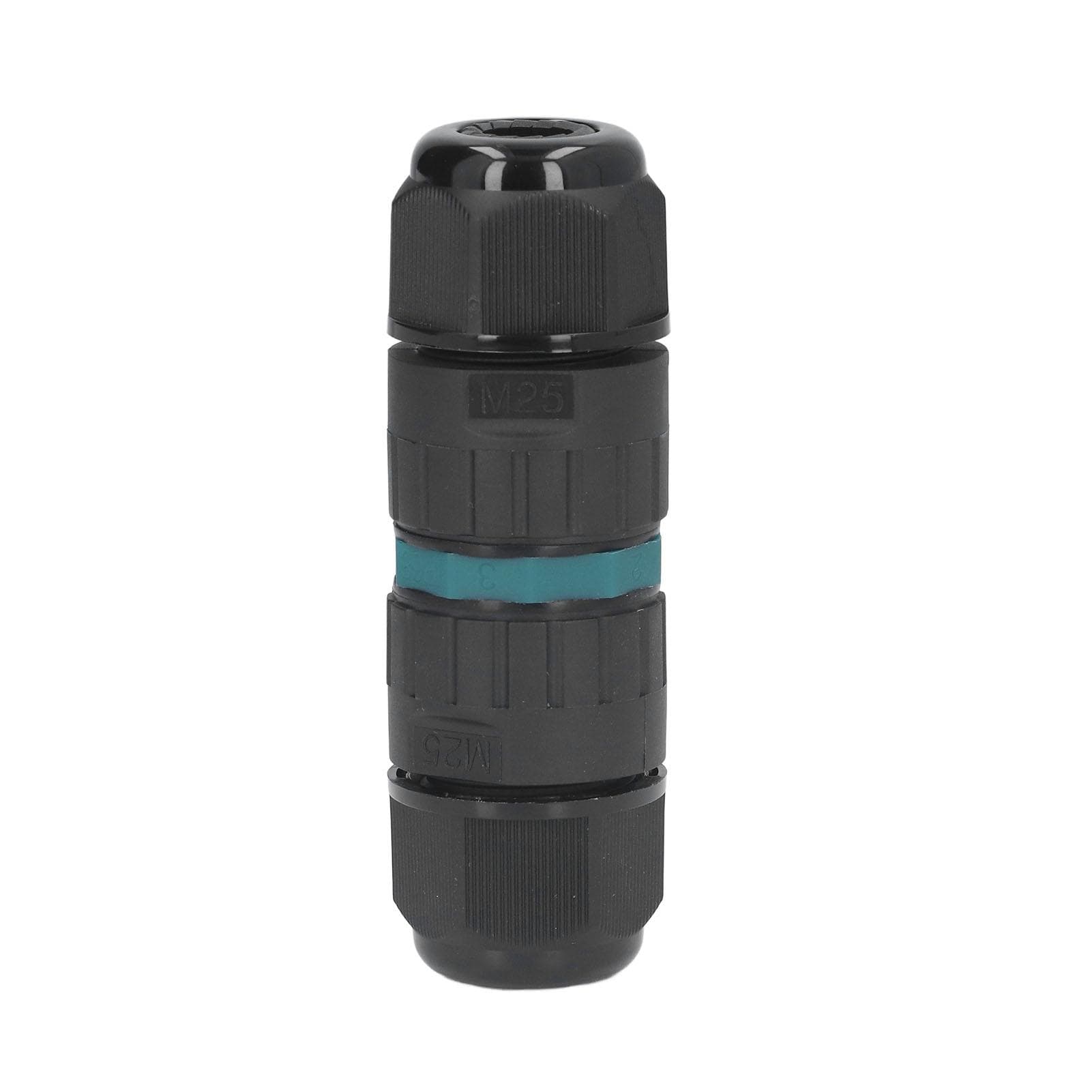 IP68 Waterproof Connector Outdoor Quick Press Straight Through 5 Core Terminal 10?14mm
