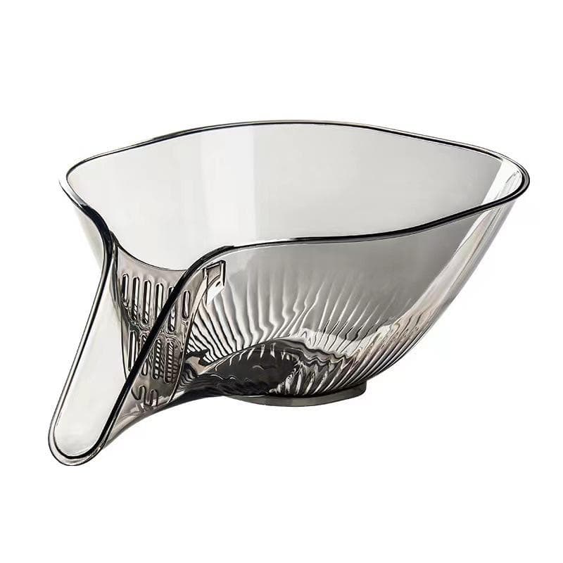 Multifunctional Resistant Sink Strainer Leftover Drain Basket Fruit and Vegetable Washing Basket Hanging Drainer Rack Kitchen Accessories 1PCS grey