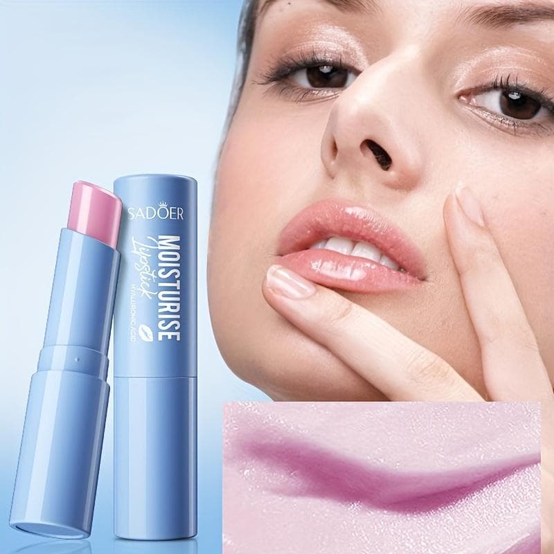 Hydrating Hyaluronic Acid Lip Balm - Moisturizing & Plumping Lip Care, Long-Lasting Nourishment for Soft Smooth Lips 3g(0.1oz)