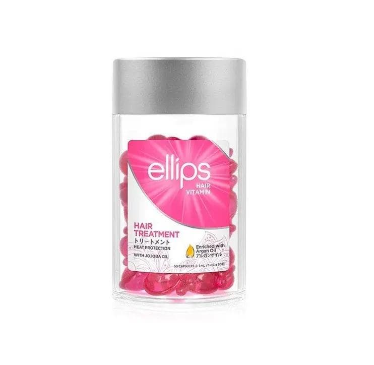 Hair vitamins-oil Hair therapy with jojoba oil Hair treatment with jojoba oil Ellips 50 pcs