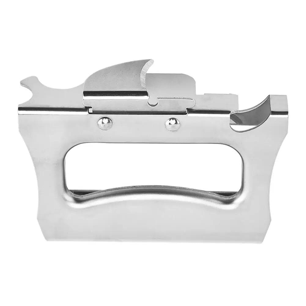 2 In1 Bottle Can Opener Creativity Multifunctional Stainless Steel Beer Can Openers Gadgets For Bar Kitchen Accessories silver