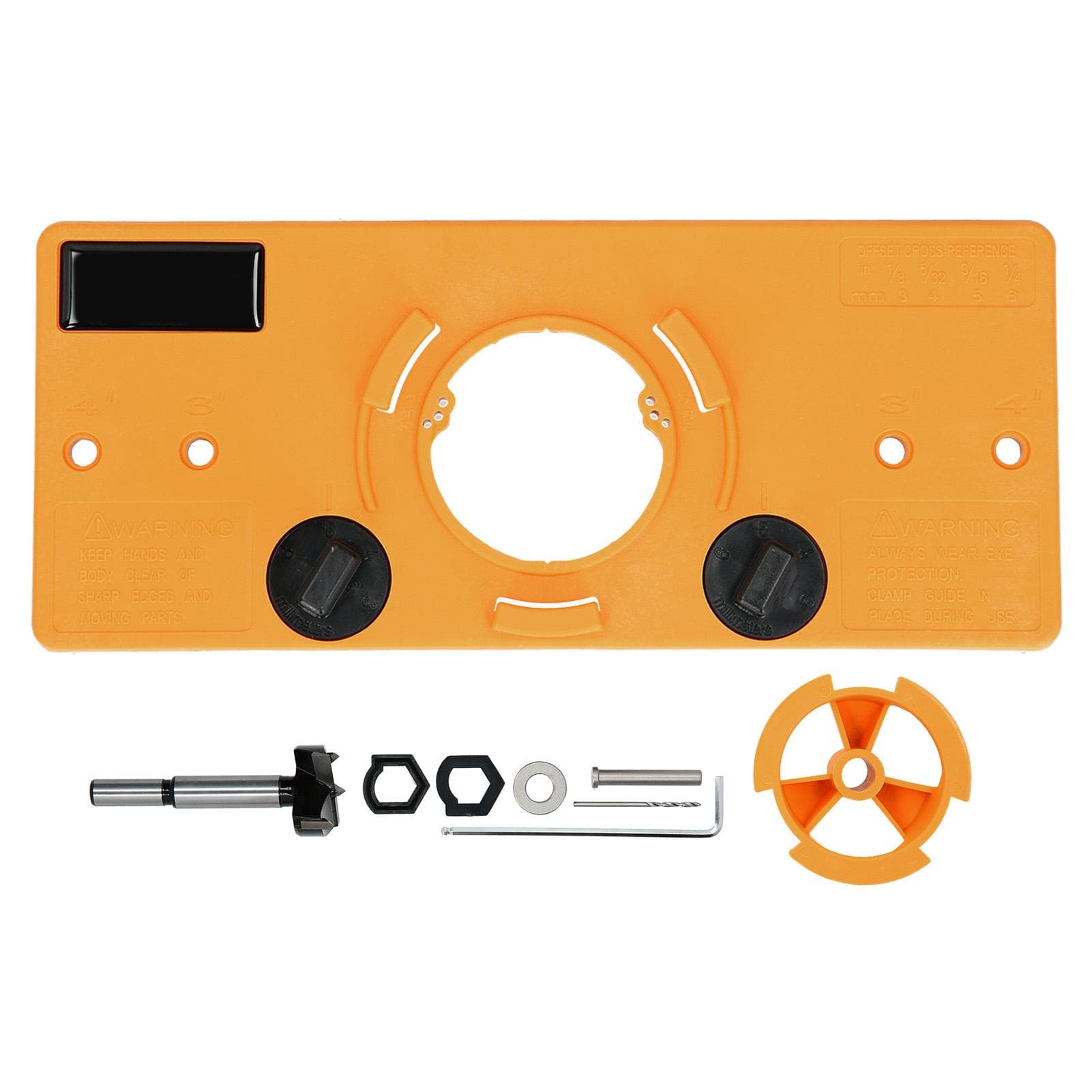 35mm Hinge Hole Locator Jig Drilling Guide DIY Carpenter Woodworking Tools for Door Installation