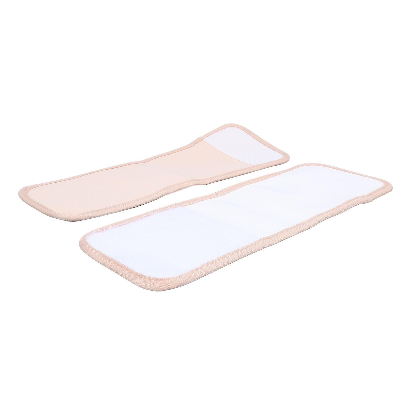 1 Pair Castor Oil Foot Pack Compressible Reusable Organic Castor Oil Foot Wrap Castor Oil Feet khaki
