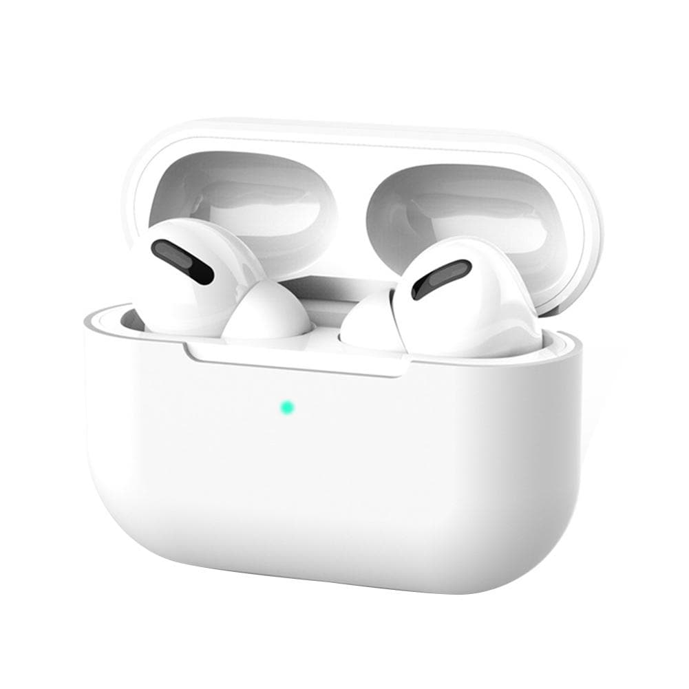For AirPods Pro 3 Earphone Silicone Bluetooths Protective Case Cover Storage Box white