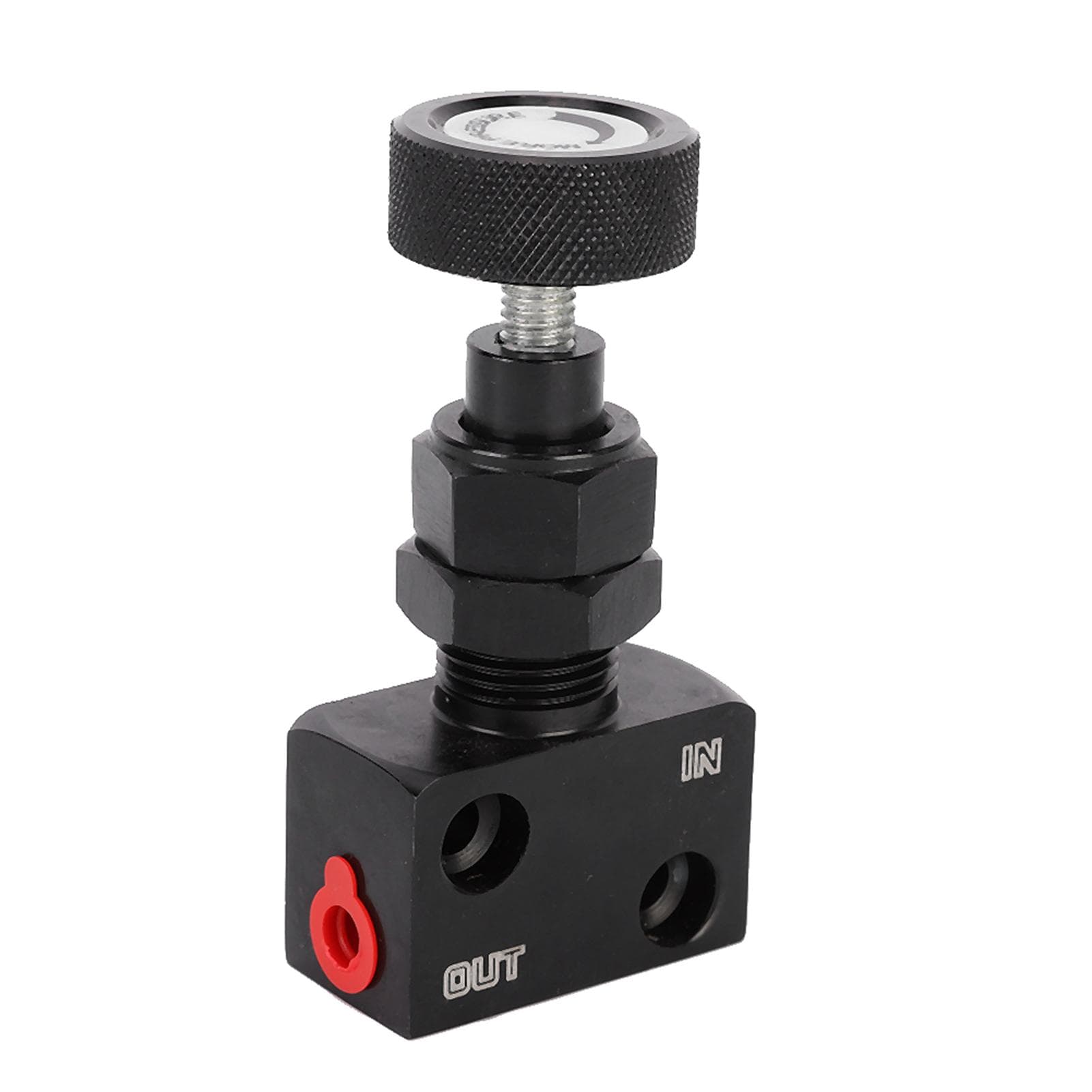 Universal Aluminum Black Brake Proportion Valve Adjustable Proportioning Brake Bias Adjuster
