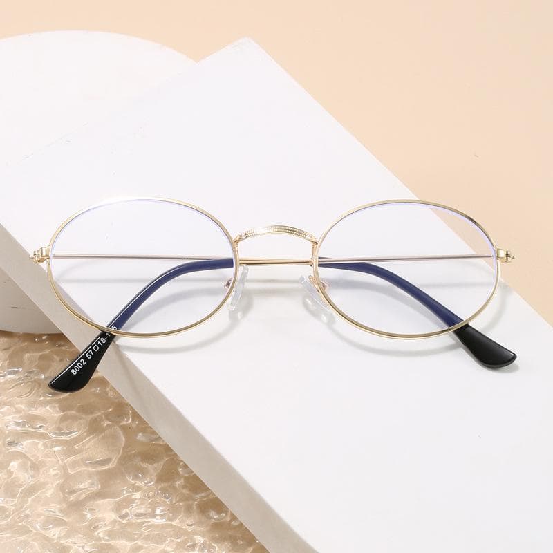 Korean Style Oval Sunglasses UV400 Protection Unisex Driving Hiking Fashion Sun Glasses for Men Women