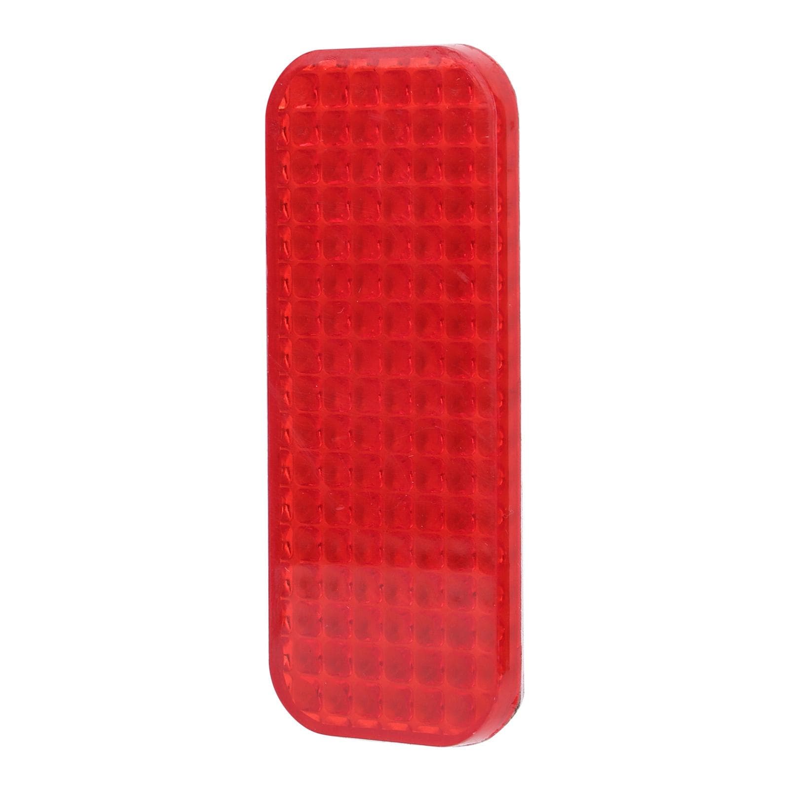 Reflective Sticker Red Rectangular Protection Reflector Universal for Automobile Motorcycle
