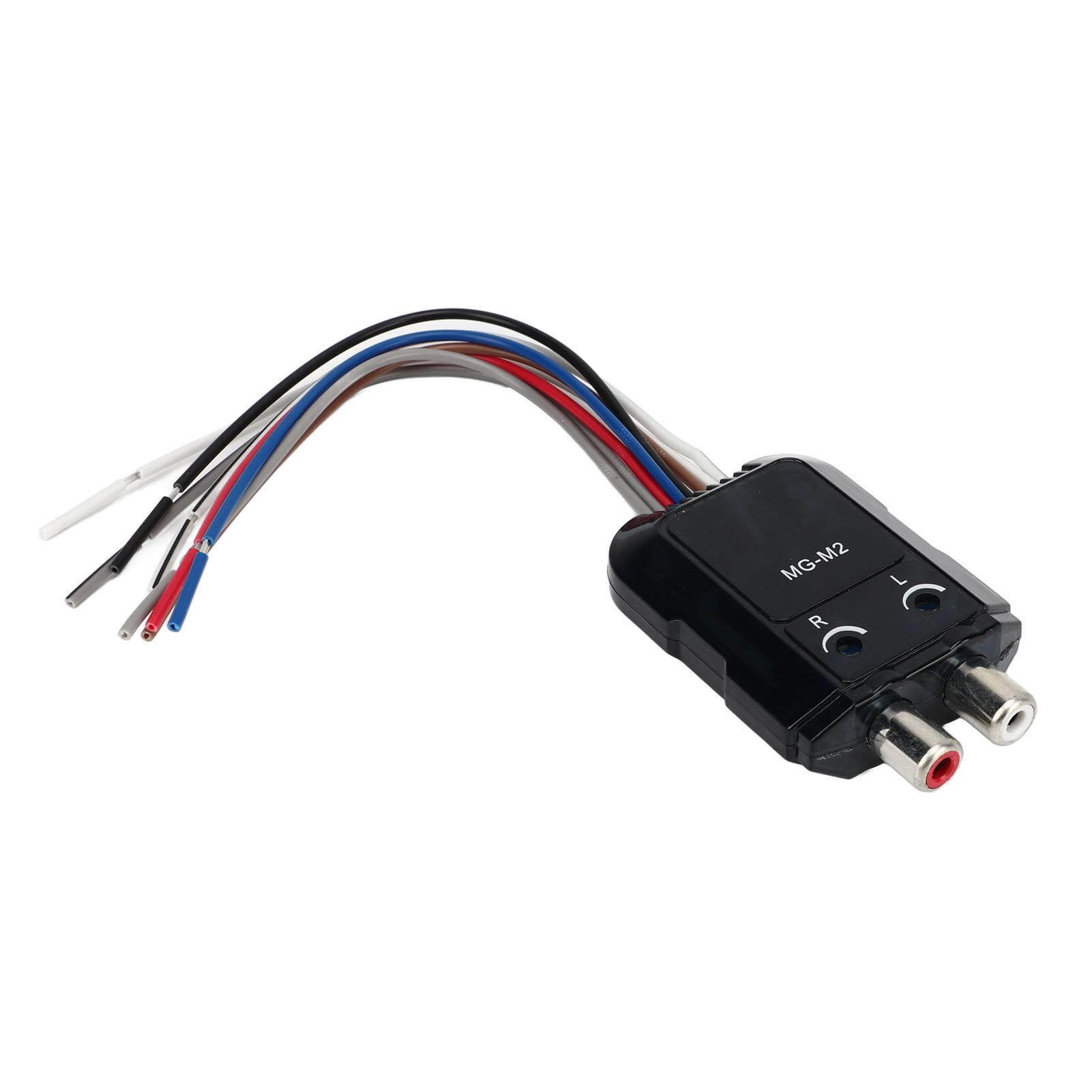 Car Audio Converter High to Low 2 Channel Line Output Stereo Convertor for All Massive Audio