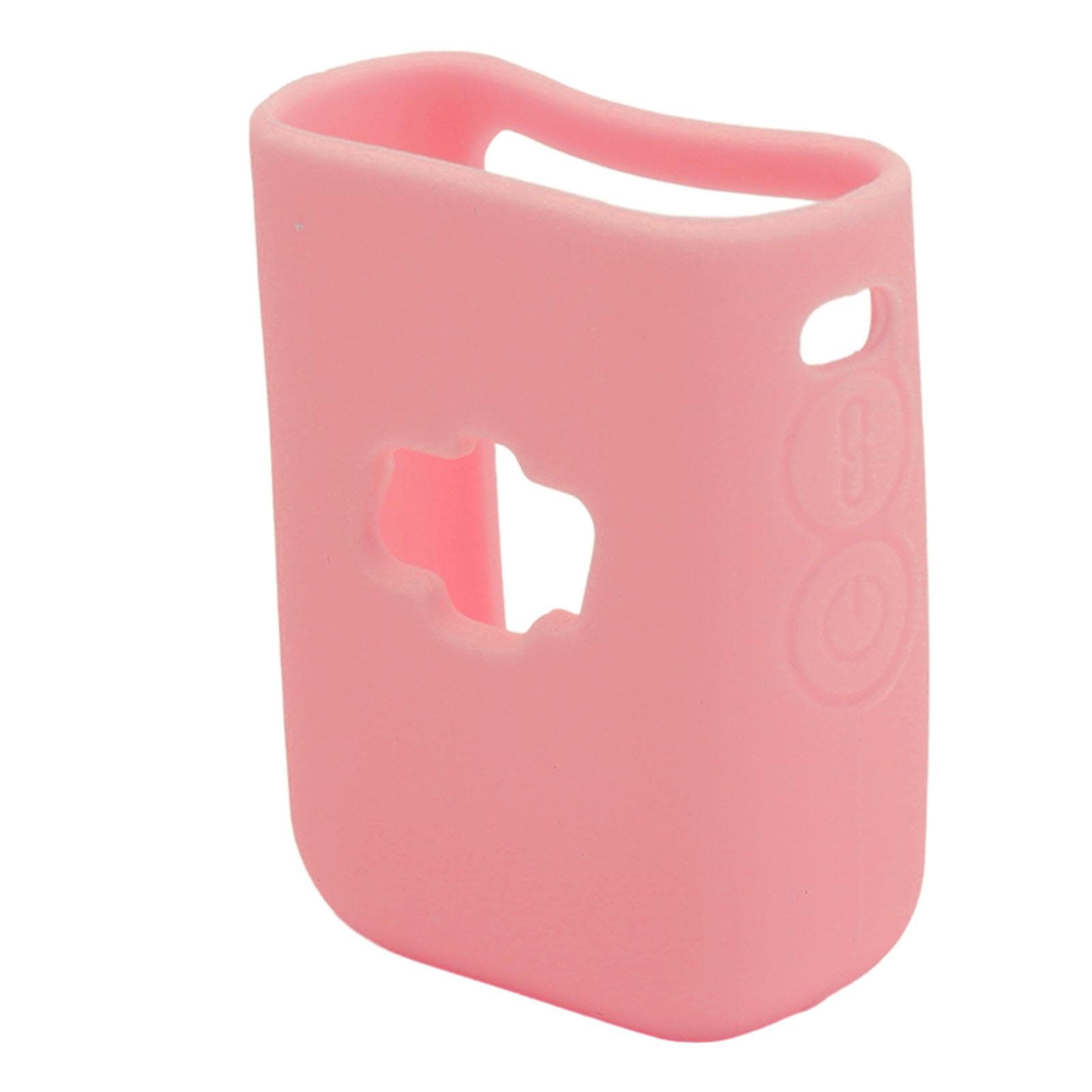 Silicone Microphone Cover Dust Proof Washable Protective Wireless Mic Case for Mic2 Camera Black pink