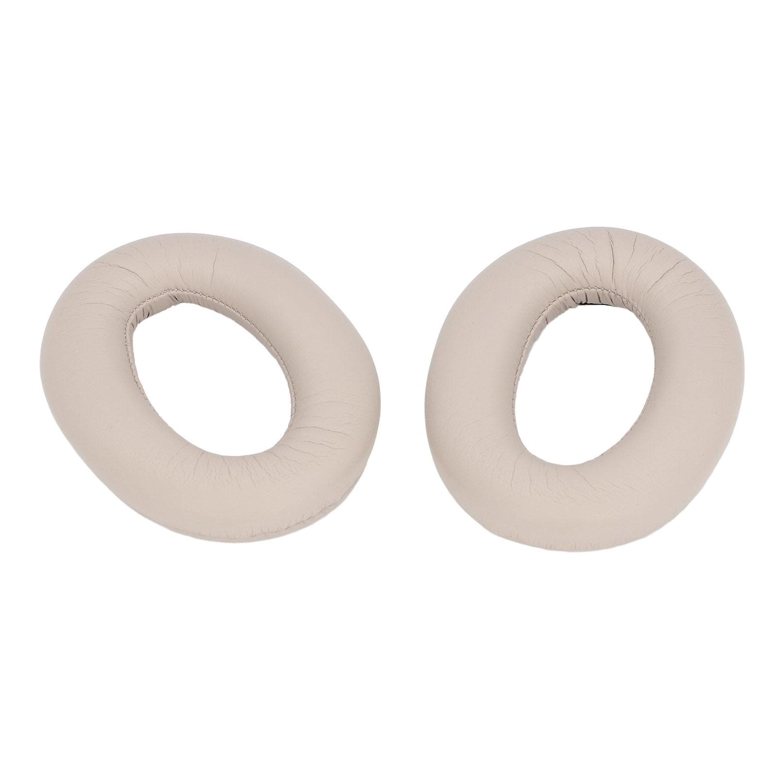 Replacement Earpads High Density Foam Protein Leather Ear Cushions Noise Isolation for WH-1000XM2 light brown