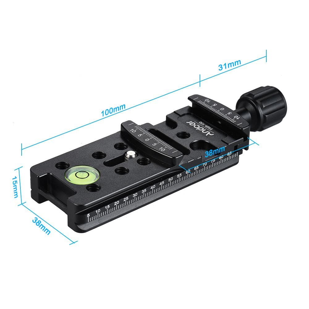 140mm Quick Release Plate Mount Holder For Tripod Monopod Ball Head Camera 140mm