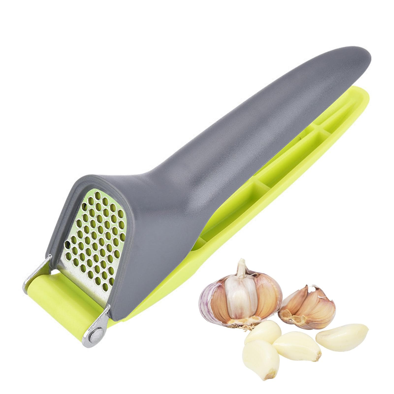 : Garlic Press Ginger Press Professional Garlic Crusher Stainless Steel Garlic Mincer for Nuts &