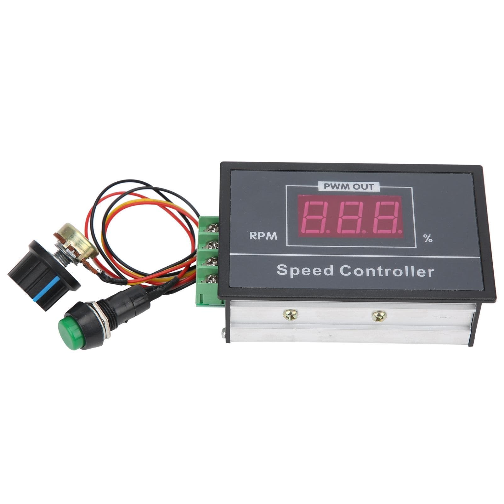 PWM DC Motor Speed Regulator 6V 12V 24V 48V Stepless Speed Control Switch Controller