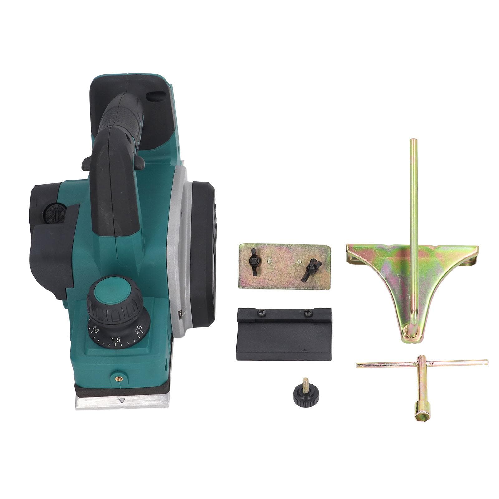 Electric Planer Cordless Easy Chip Removal Hand Planer with Soft Grip 18V 12000RPM