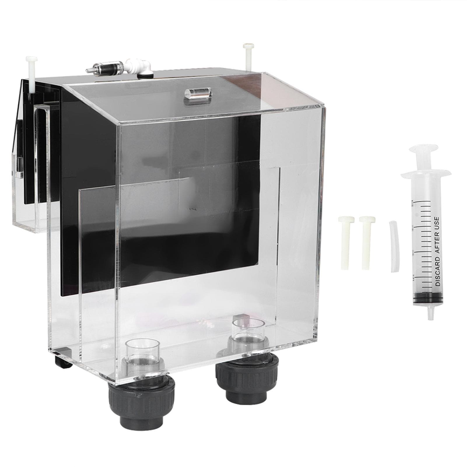 Quality Acrylic Self start Siphon Hang On Overflow Box for Fish Tank Aquarium