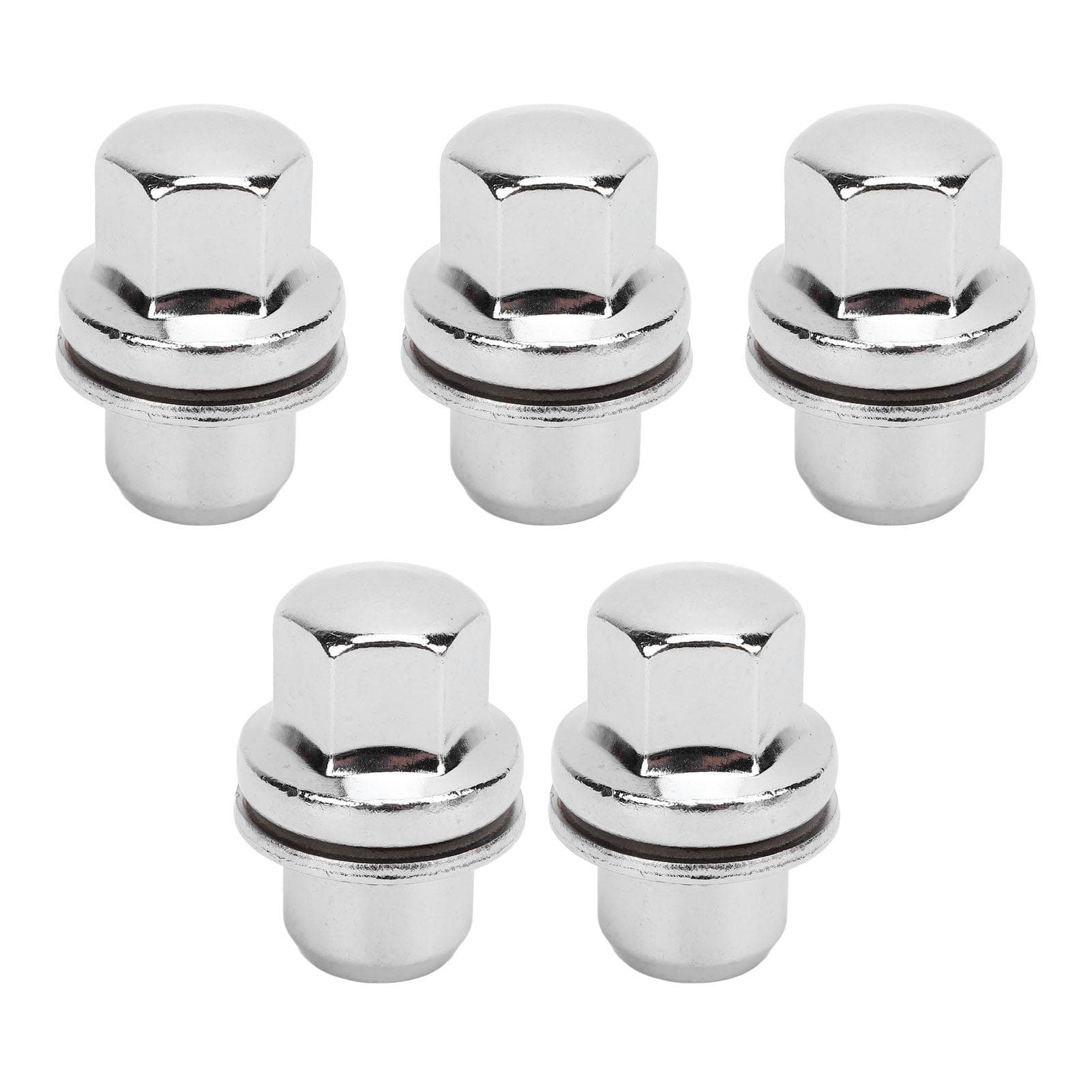 5PCS Wheel Lug Nuts Set High Hardness Steel Alloy Zinc Plated LR068126 for Discovery Defender LR3
