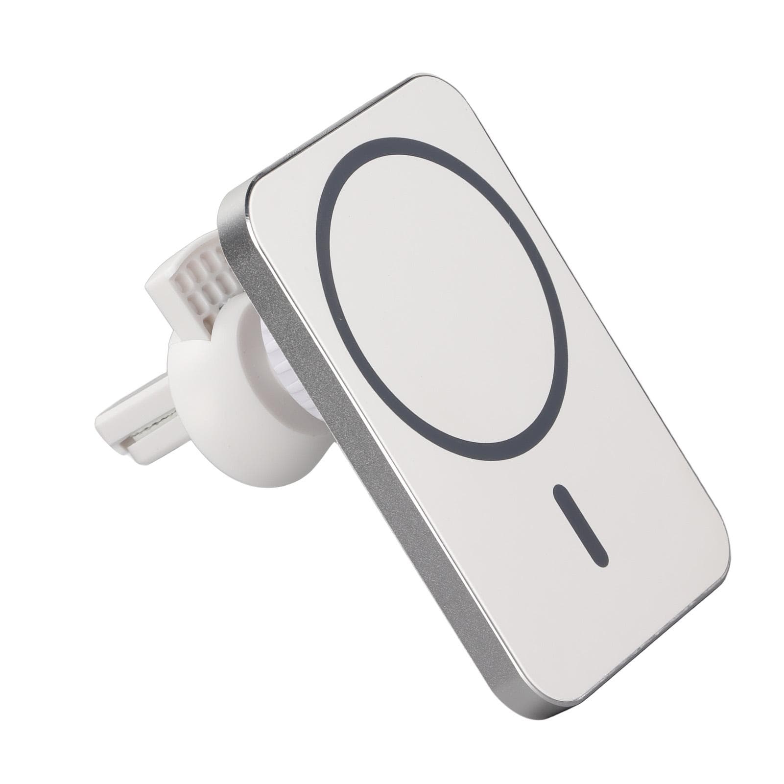 Wireless Car Charger 15W Fast Charging Magnetic 360 Degrees Rotation Stable Sturdy Durable Car white