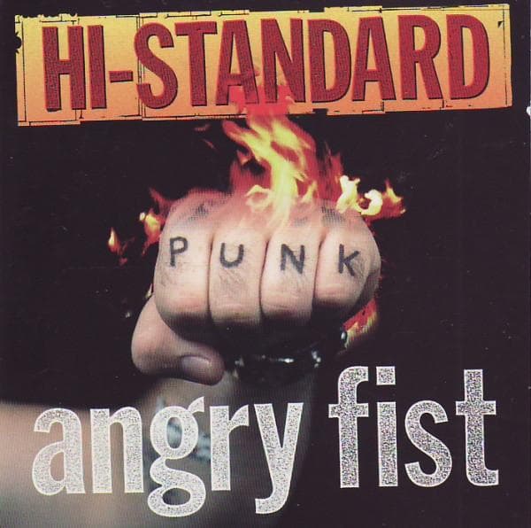 CD HI-STANDARD - Angry Fist FAT5552 FAT WRECK CHORD 1997 US Japanese Pop/Rock Used