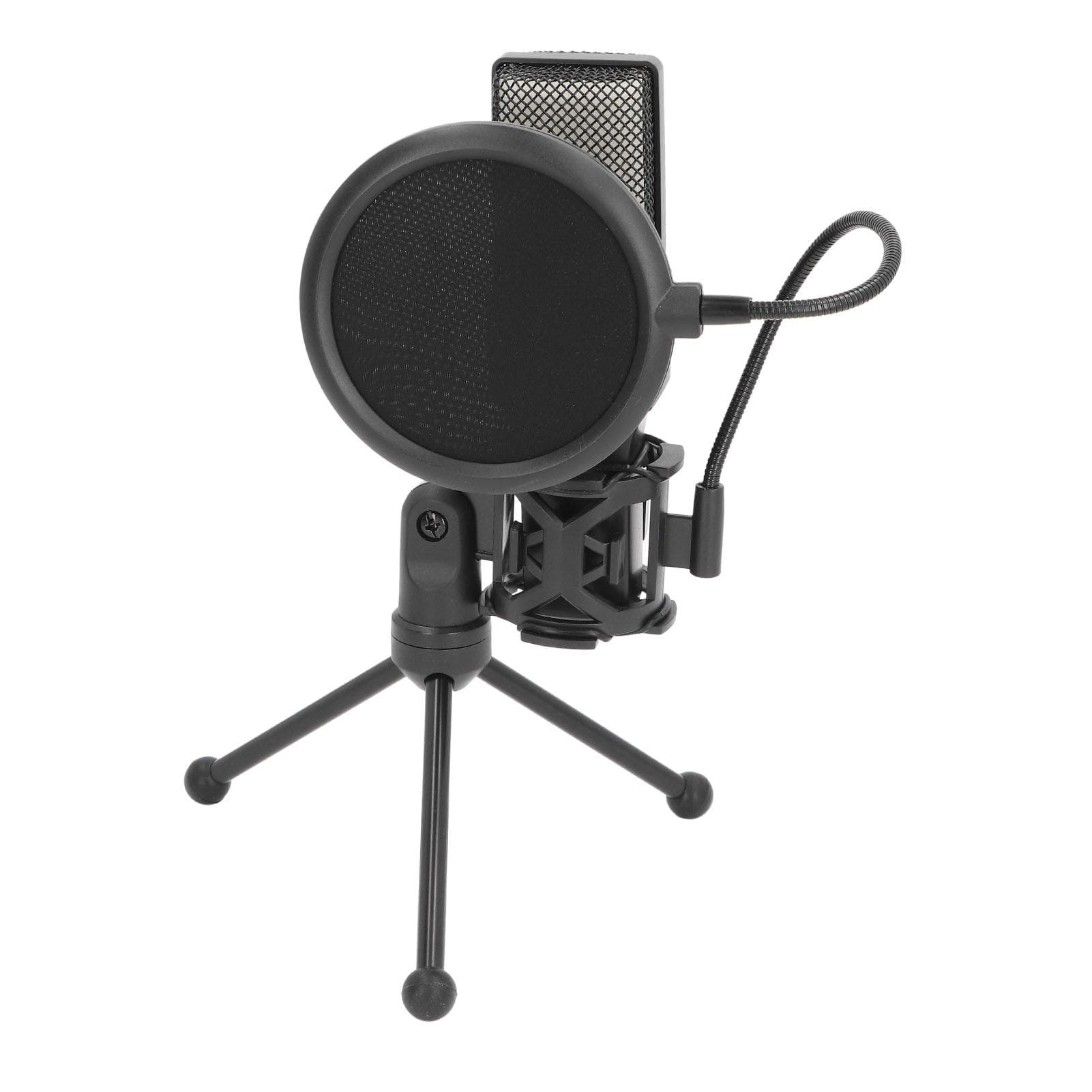 USB Gaming Microphone Professional Cardioid Pickup PC Computer Microphone with RGB Lighting Effects