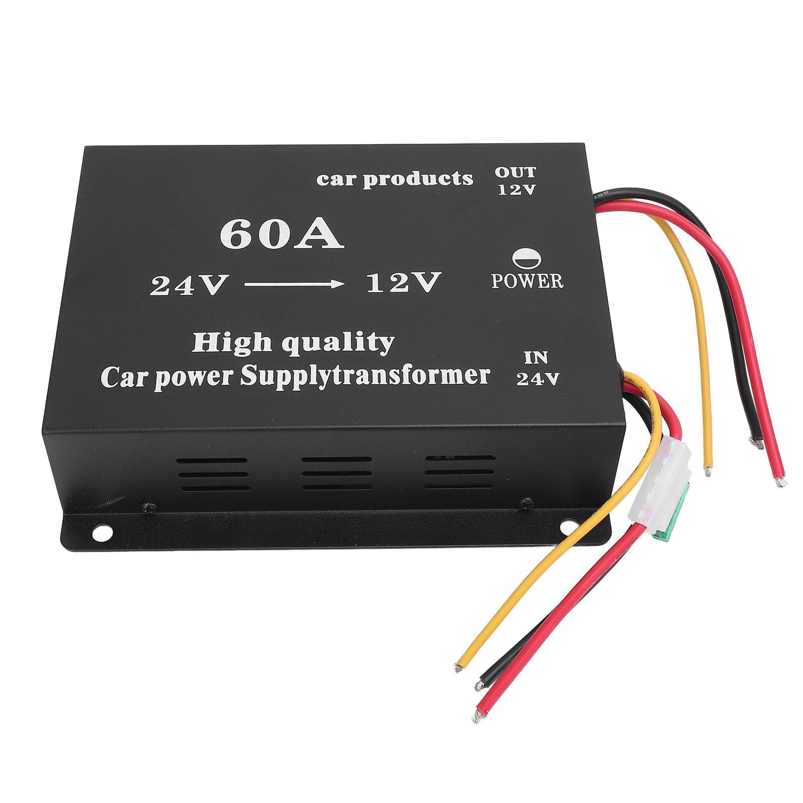 24V to 12V DC Voltage Converter 600W Truck Sound Power Adapter Voltage Reducer Long Distance Driver