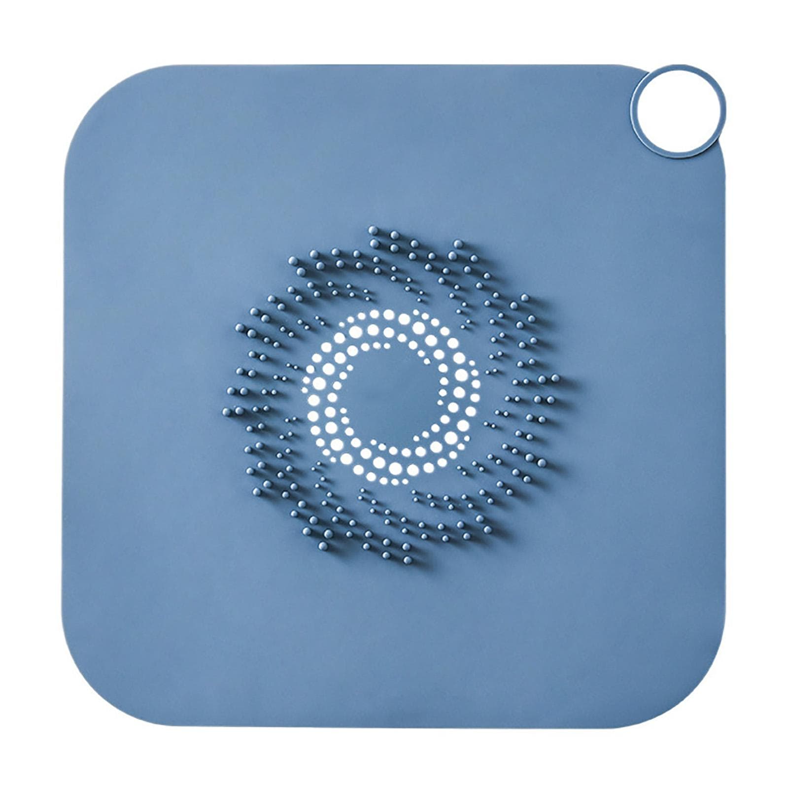 Hair Catcher Shower Drain Covers Protector Deodorizing Silicone Bathtub Hair Stopper Easy Install