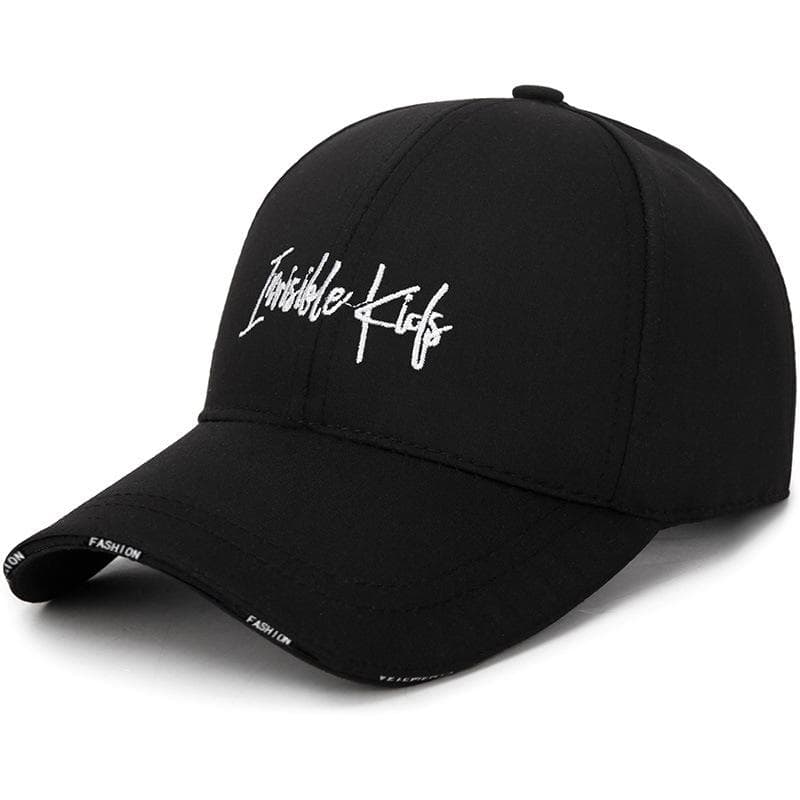 European And American Fashion Brand Summer Hat Men's Korean Version Of The Cap Women's Outdoor Sunshade Sun Hat Baseball Cap Adjustable black