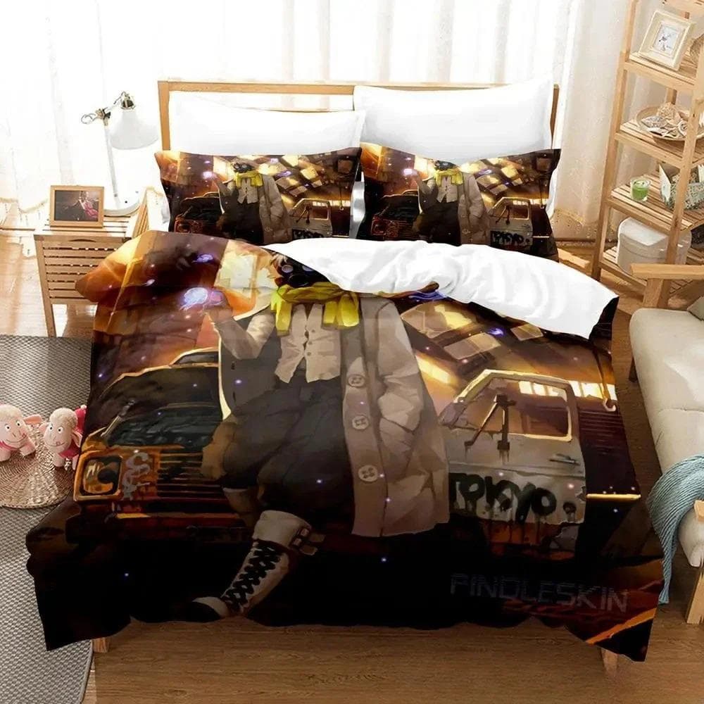 3D Printed DRAMAtical Murder Bedding Sets exquisite bed supplies set duvet cover bed comforter set luxury birthday gift 135x200cm 2pcs