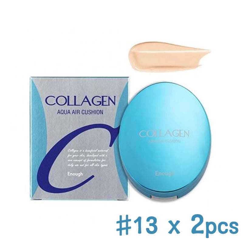 Enough Collagen Aqua Air Cushion 15g (6 Options) #13 x 2pcs