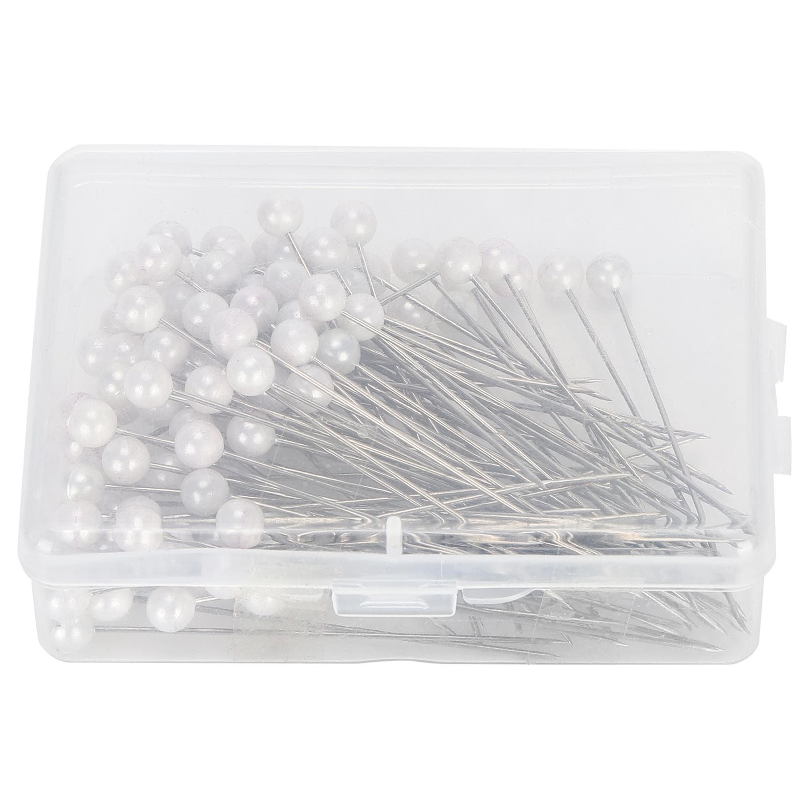 100Pcs Pearl Pins Round Head Fixing Positioning Needles Straight Sewing Decoration Supplies