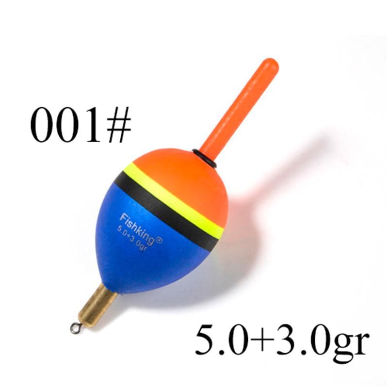 5PCS Fishing Barguzinsky Long Distance Fir Float 6G 8,5G 9G Length 80mm 85mm Color 001 Size 5-3