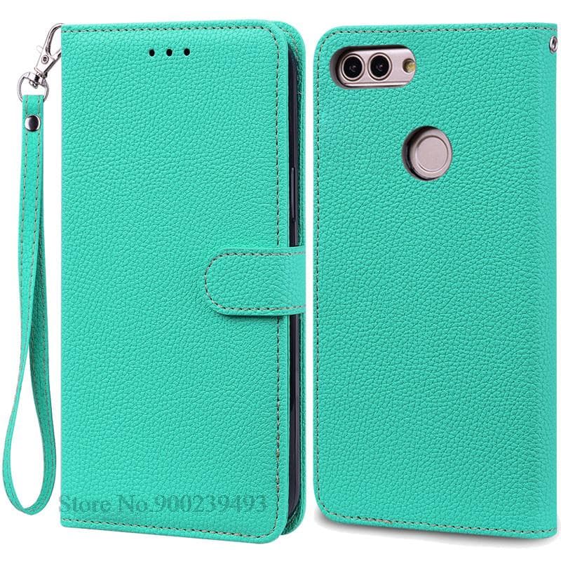 For Huawei P Smart 2018 Case FIG-LX1 Leather Wallet Flip Case For Huawei P Smart Case FIG-LX1 5.65 inch Case Coque Fundas Shell P Smart 2018 FIG-LX1